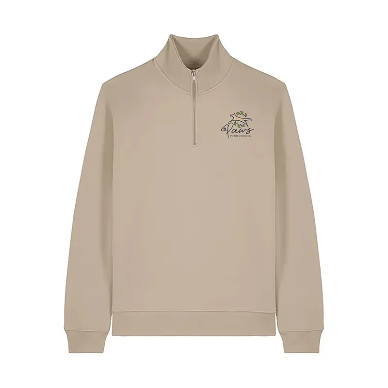 1/4 Zip Trucker Sweatshirt