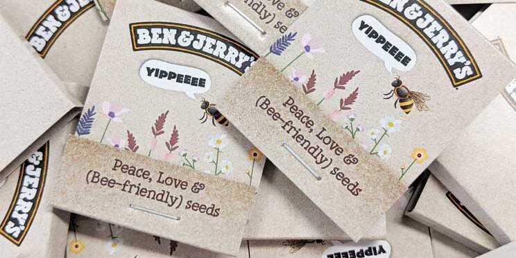 Eco Giveaways For Ben And Jerrys Branded Seed Stixs