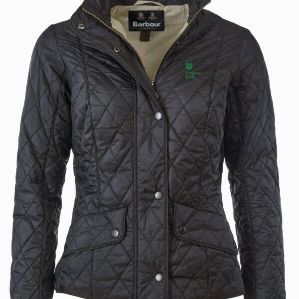 Logo Branded Barbour Flyweight Cavalry Quilted Jacket