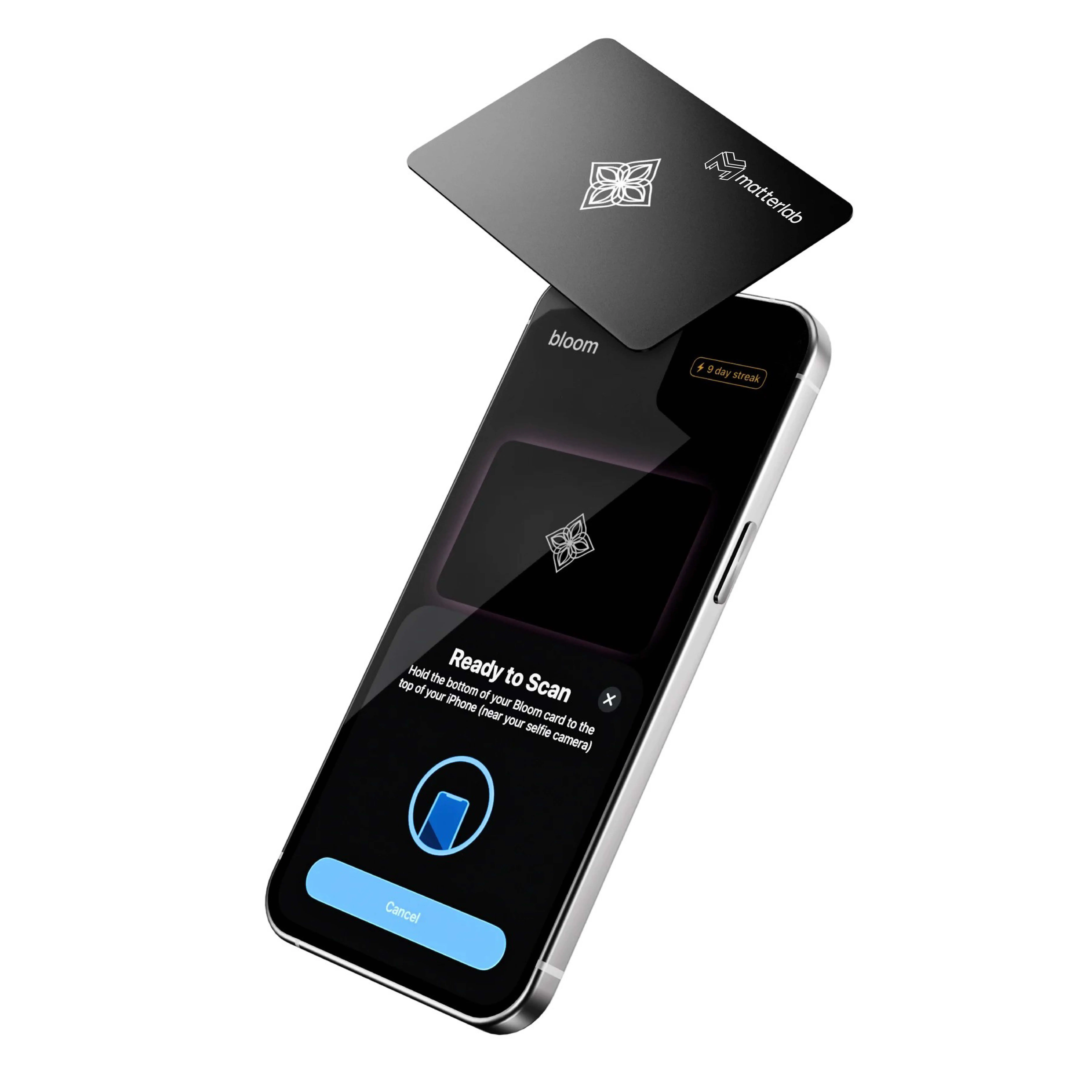 Bloom App Blocker Holding On A Smartphone