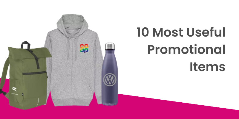 10 Most Useful Promotional Items