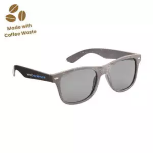Sustainable Cafe Coffee Promotional Sunglasses