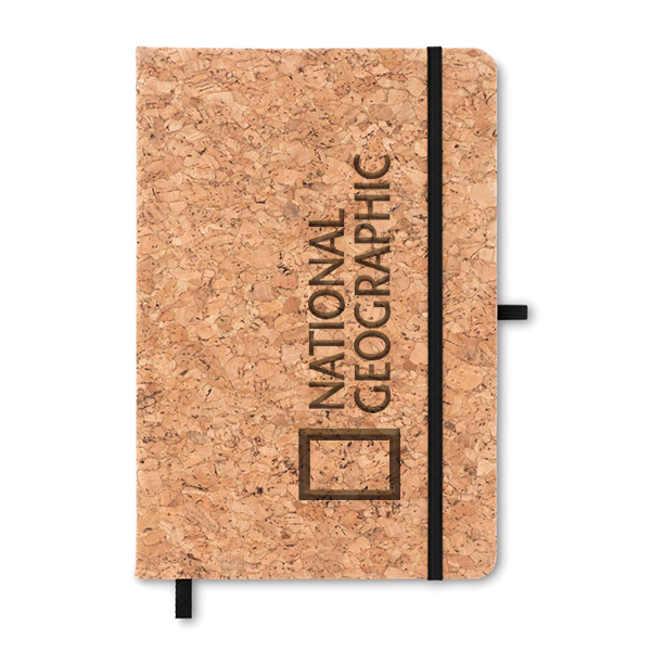 Cork A5 Eco Company Branded Notebook