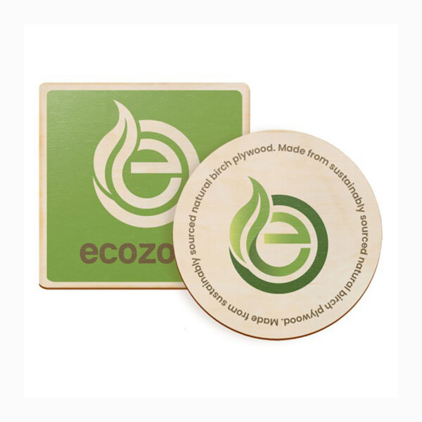 Custom Printed Wooden Coasters