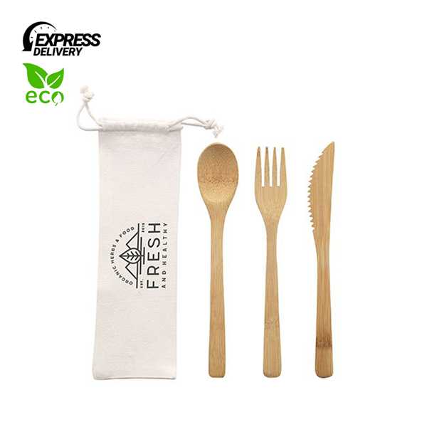 Express Bamboo Cutlery Set