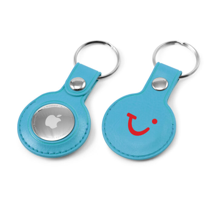 Logo Branded Deluxe Airtag Holder Keyring