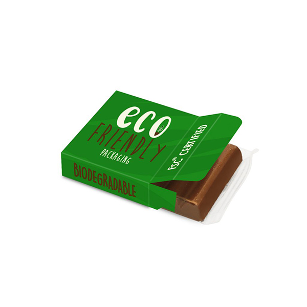 Eco-Friendly Logo Branded Chocolate Bar