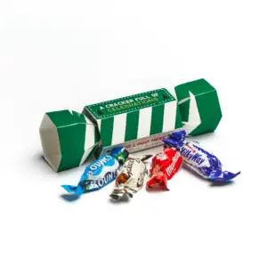 Eco Branded Christmas Chocolates Cracker