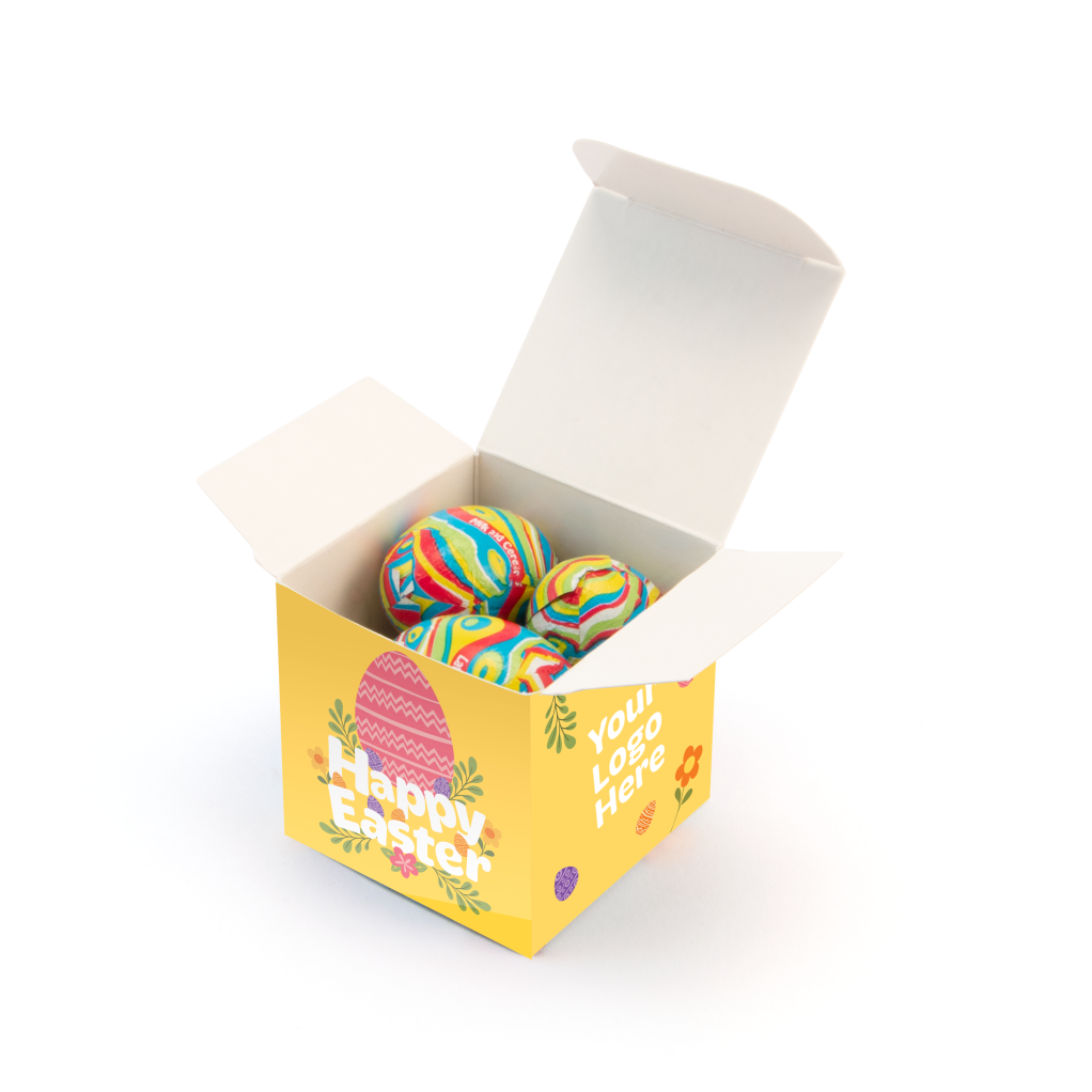 Promotional Eco Maxi Cube - Cream & Crunch Eggs