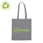 Branded Recycled Tote Bag Printed With Your Logo