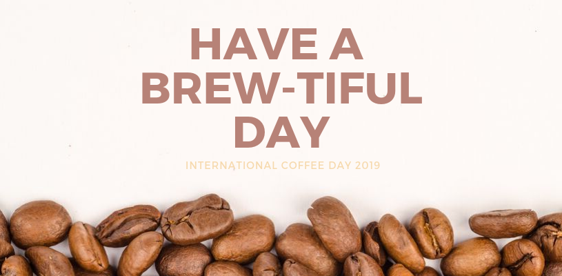 Custom Logo Coffee Cups International Coffee Day 2019