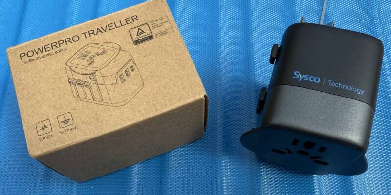 Sysco Worldlink Travel Adapter