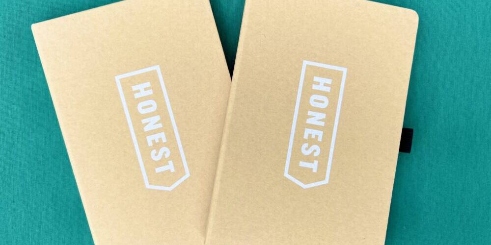 Eco Notebooks for Honest Burgers