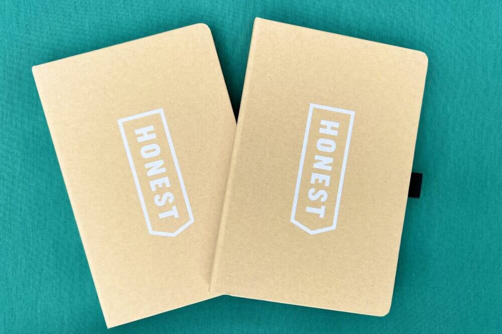 Eco Notebooks for Honest Burgers