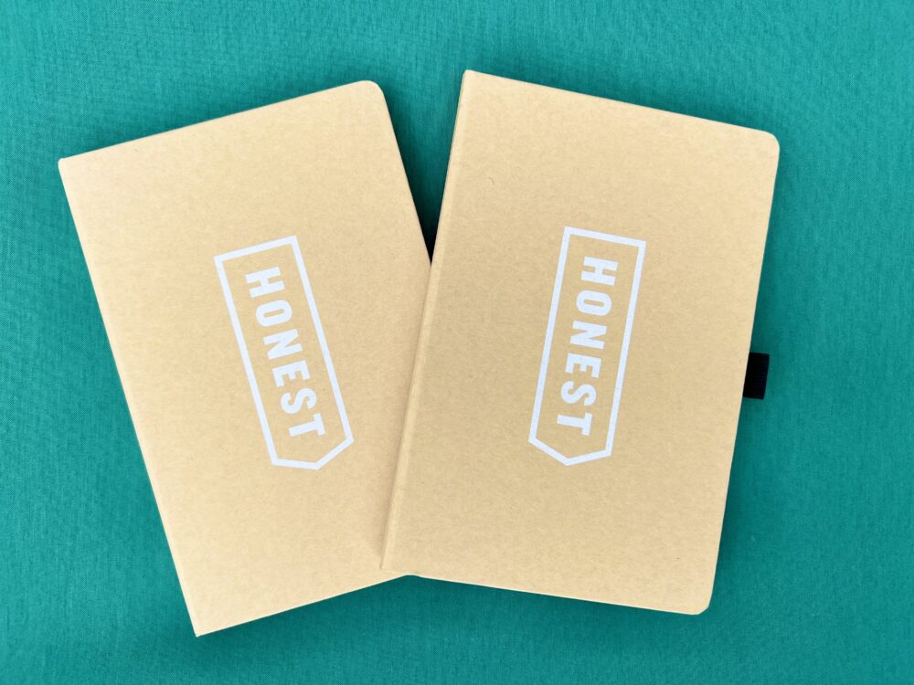 Eco Notebooks for Honest Burgers