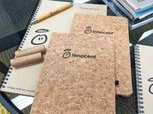 Sustainable Branded Stationery for Innocent Drinks