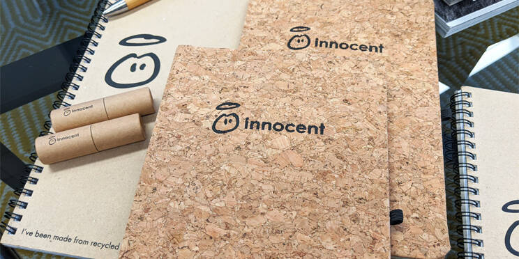 Sustainable Stationery For Innocent Drinks
