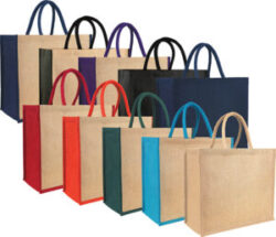 Custom Branded Jute Bag Colour Options