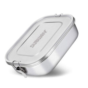 Branded Reusable Steel Lunchbox with Engraved Logo