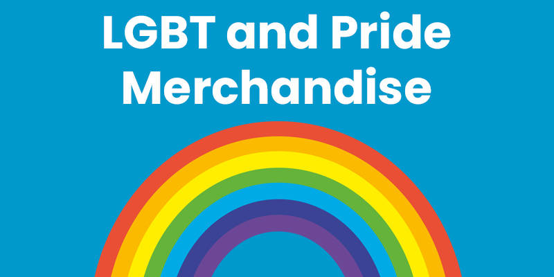 Pride Merchandise Logo Printed