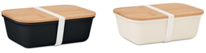 Branded Bamboo Lunch Box Colour Options