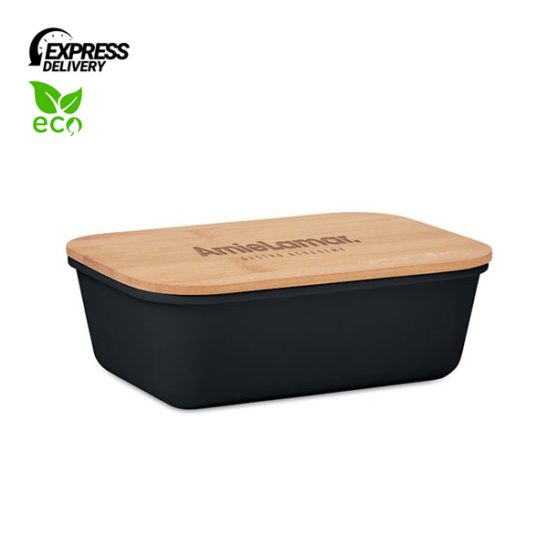 Branded Bamboo Lunch Box