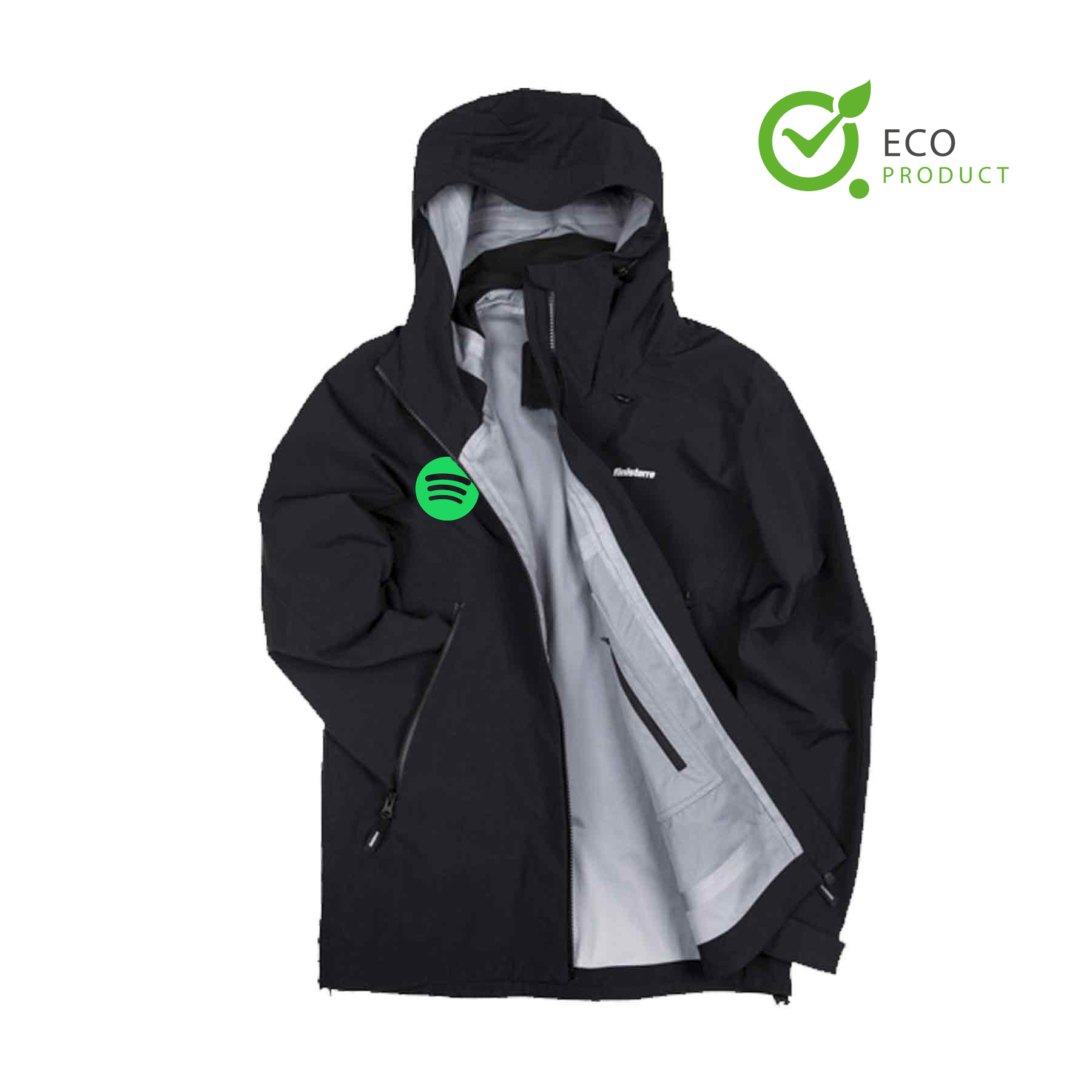 Co Branded Finisterre Men’s Storm Bird Waterproof Jacket