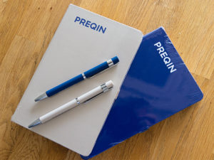 Preqin Pen Notebook