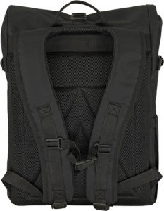 Branded Laptop Backpack: Back View