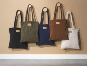 Recycled Corduroy Bag Colours