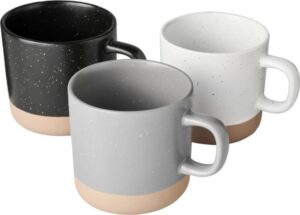 Branded Speckled Ceramic Mug Colour Options