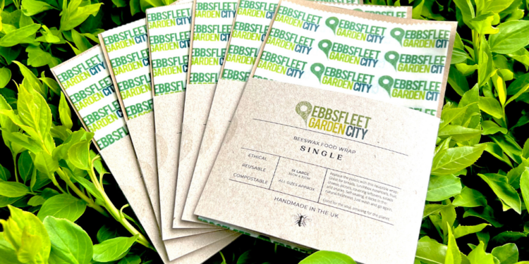 Sustainable Beeswax Sandwich Wraps for Ebbsfleet Garden City