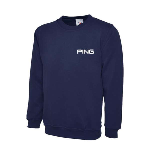 Custom Printed Navy Sweatshirt
