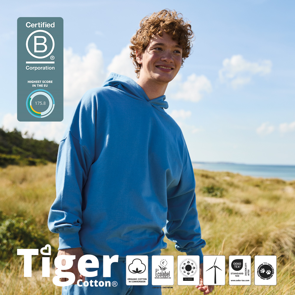 Tiger Cotton Oversize Hoodie