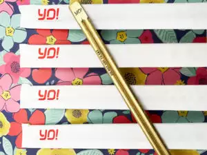 Creating Custom Branded Golden Chopsticks for Yo! Sushi