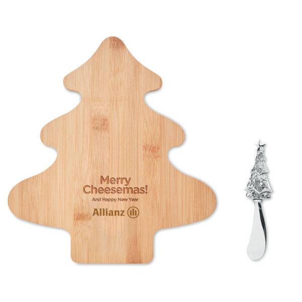 Branded Tree Shaped Cheese Board