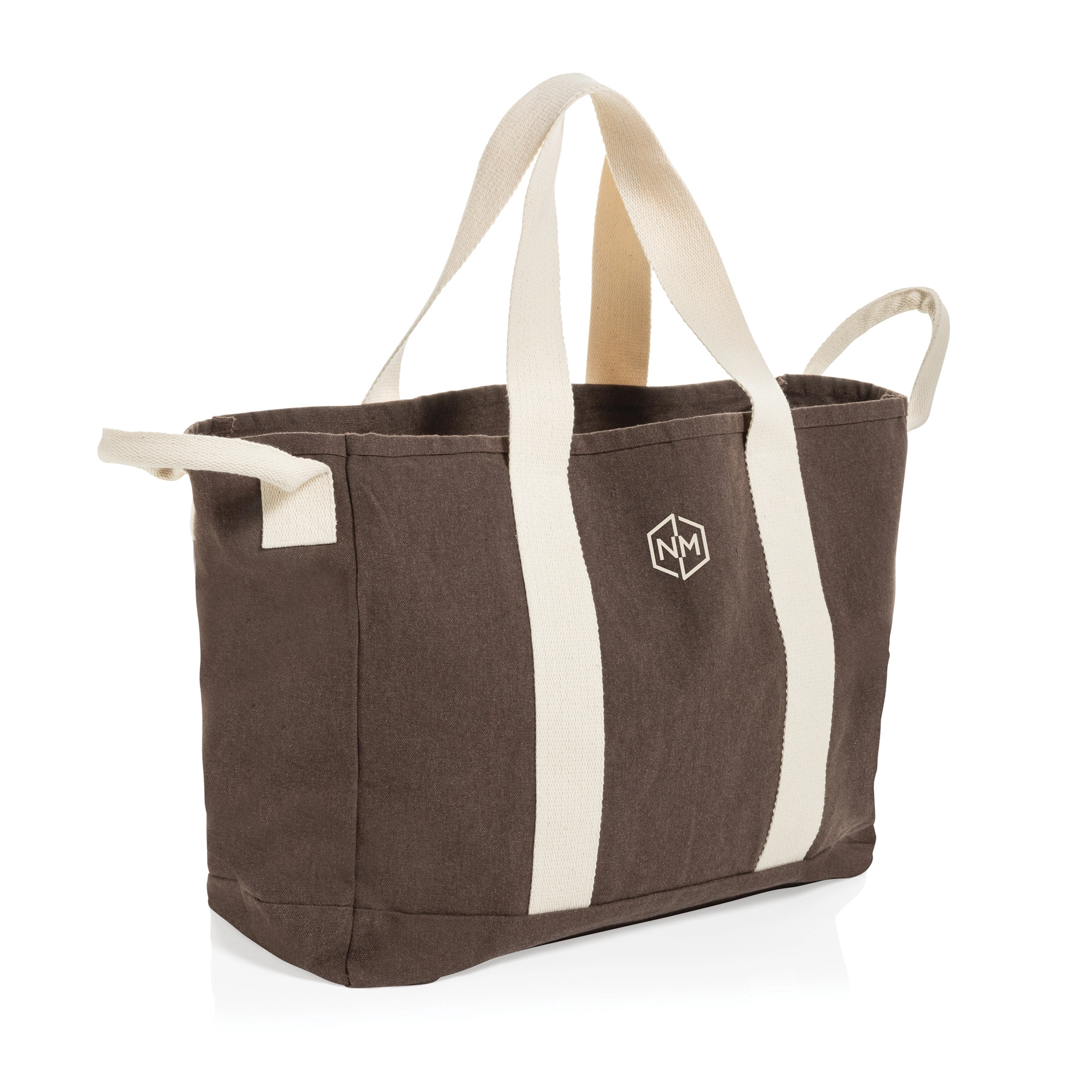 Beau Aware™ Recycled Canvas Beach Bag In Brown
