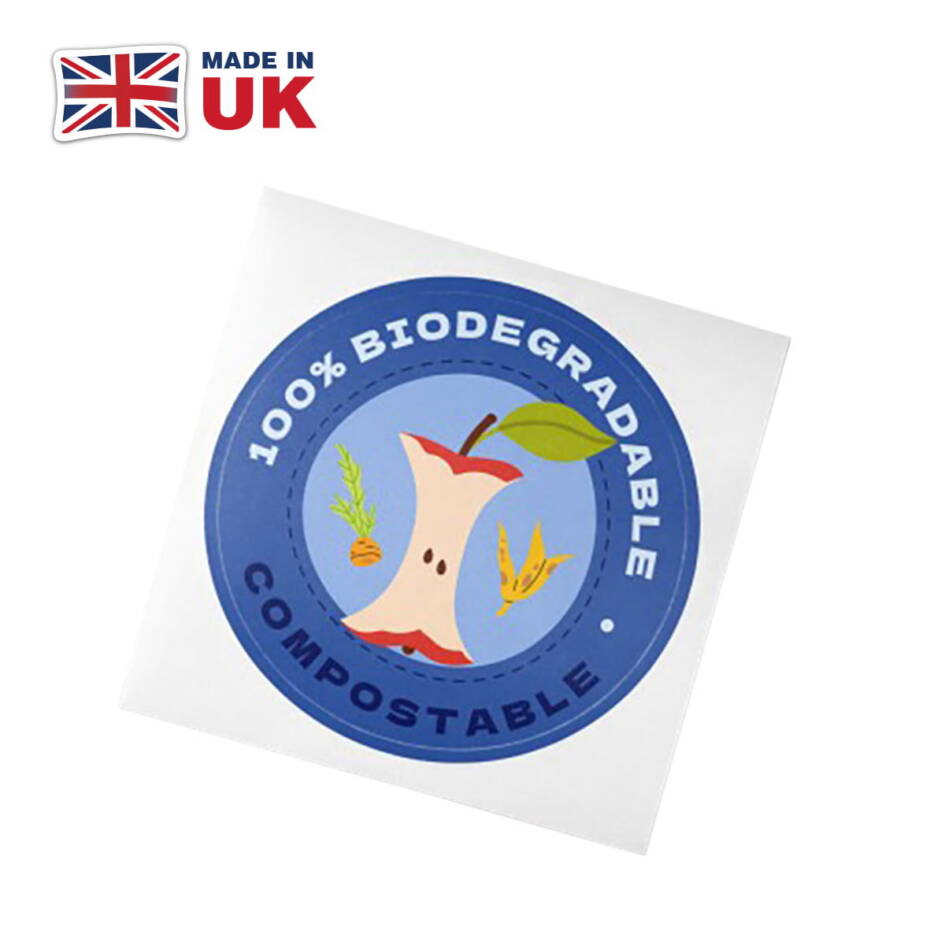 Promotional Biodegradable Stickers - Compostable Stickers