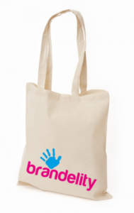 Branded Canvas Tote Bag With Company Logo