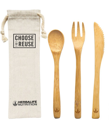 Branded Bamboo Cutlery