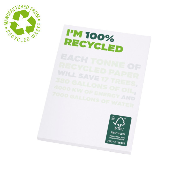 Branded Recycled Memo Note Pad