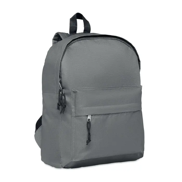 Explorer Backpack In Stone Grey - View From The Side