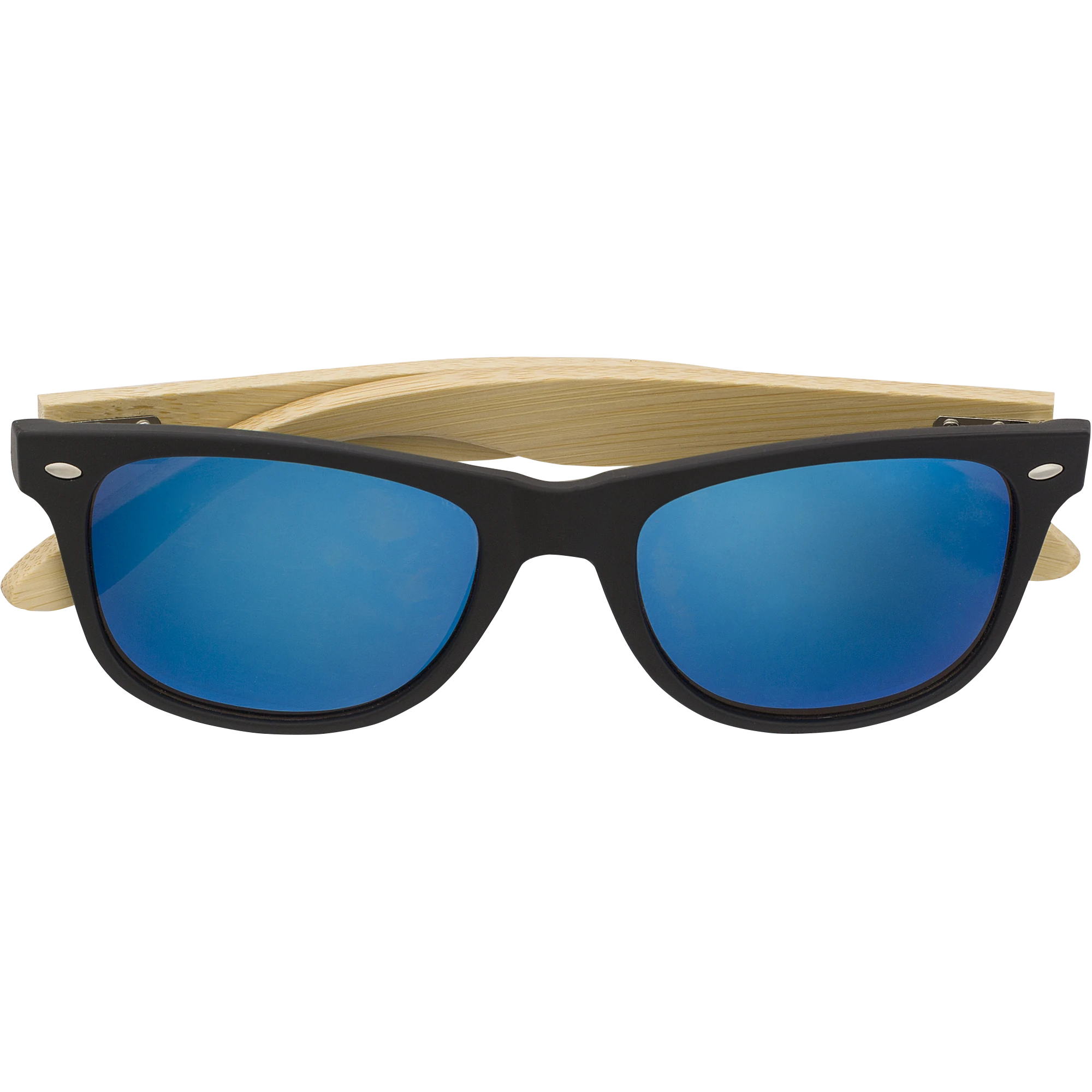 Luis Bamboo Sunglasses Blu