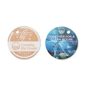 Logo Branded Bath Towel Tag