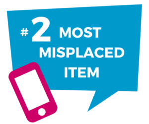 Statistic Mobile Phones Second Most Misplaced Item