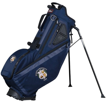 Navy Titliest Golf Bag 5 Branded