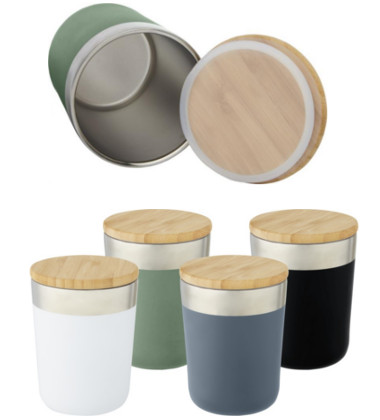 Promotional Insulated Tumblers In White, Grey, Green And Black