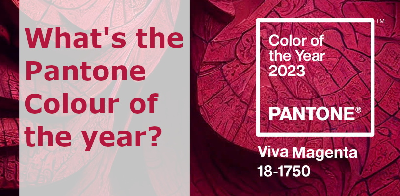 Viva Magenta 18-1750, Pantone's 2023 Colour Of The Year