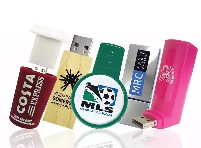 Logo Printed Usb Sticks In Custom Shapes