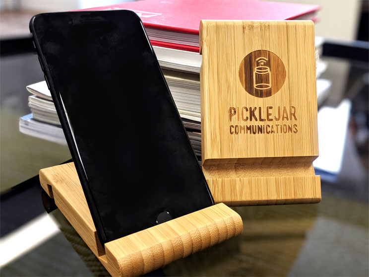 Promotional Phone Holder With Logo Engraving